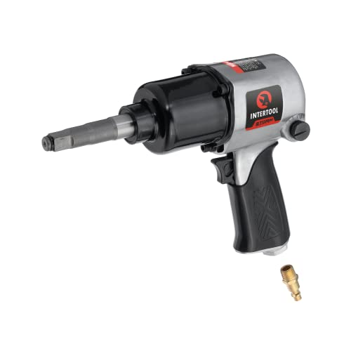 Llave de impacto neumática INTERTOOL de 1/2", yunque extendido de 3", 425 ft/lbs | PT08-1103