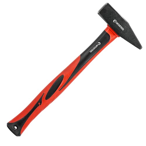 INTERTOOL Cross Peen Hammer, 1.8 lbs. / 28 oz., 14" Fiberglass Handle | HT08-0208