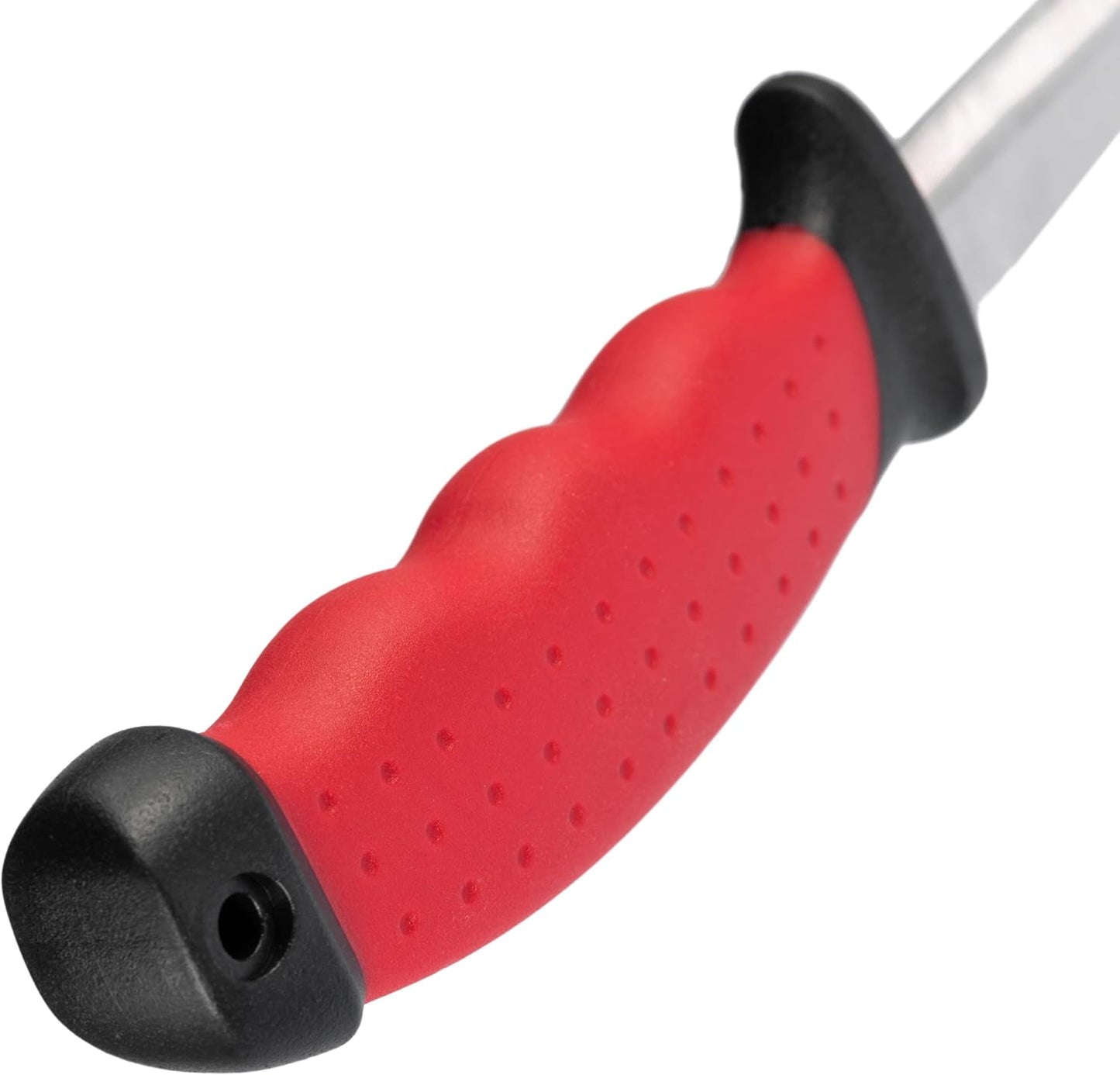 Cuchillo de hoja fija INTERTOOL de 4 pulgadas - Acero inoxidable, cuchillo para supervivencia al aire libre con funda para caza, acampada y supervivencia | HT08-0536