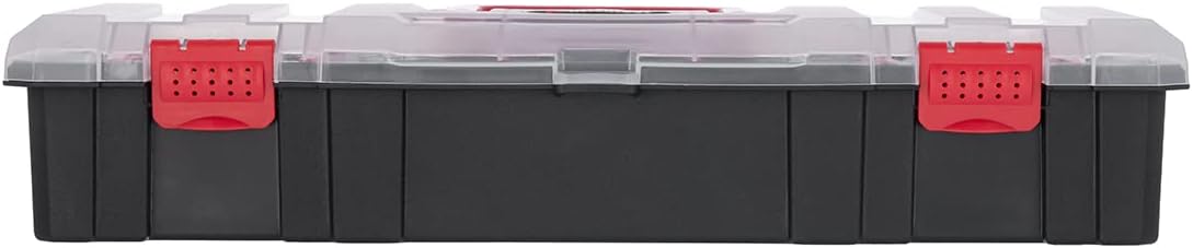 Caja de compartimentos portátil INTERTOOL, 8 divisores, 18,1” x 6,5” x 3,6”, plástico | BX08-4042