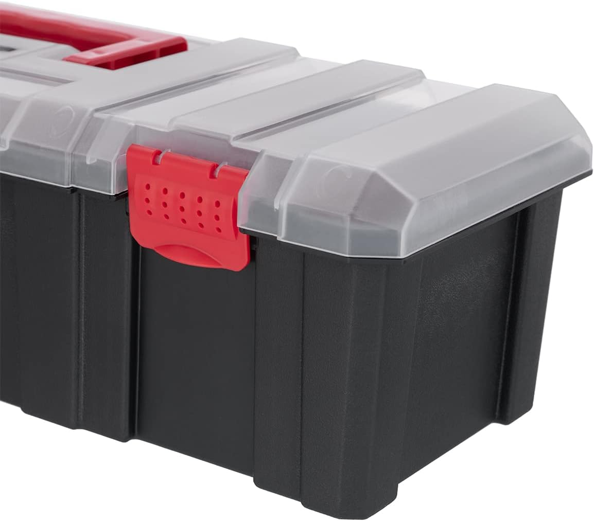 INTERTOOL Small Parts Deep Toolbox with 6 Removeable Dividers | BX08-4043