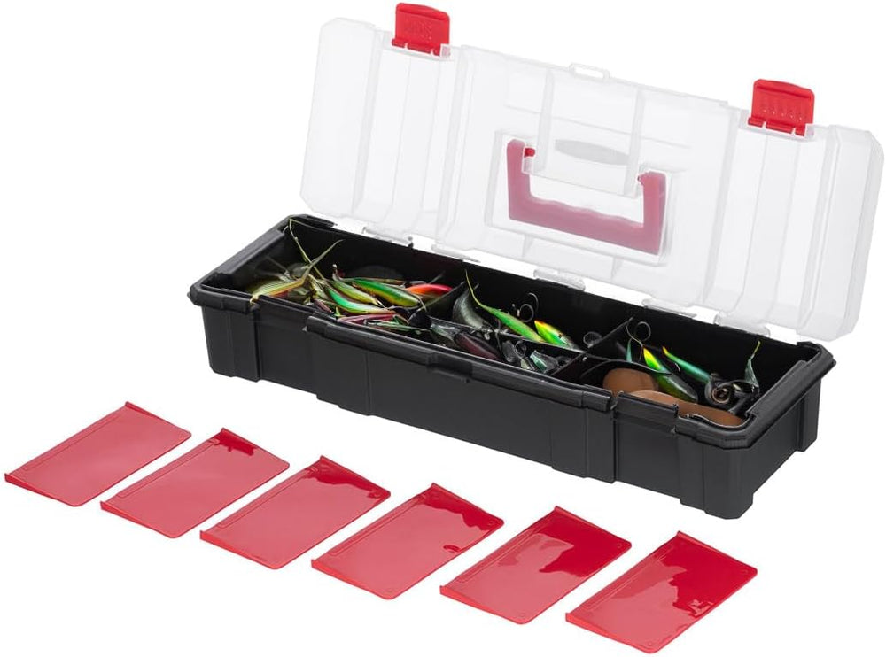 INTERTOOL Small Parts Toolbox with 6 Removeable Dividers | BX08-4042