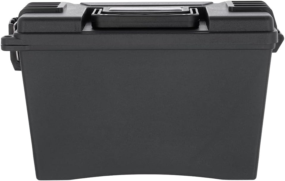 Полевой ящик INTERTOOL - штабелируемый, водостойкий, с надежным замком, запираемый, защитный контейнер для боеприпасов | BX08-0290