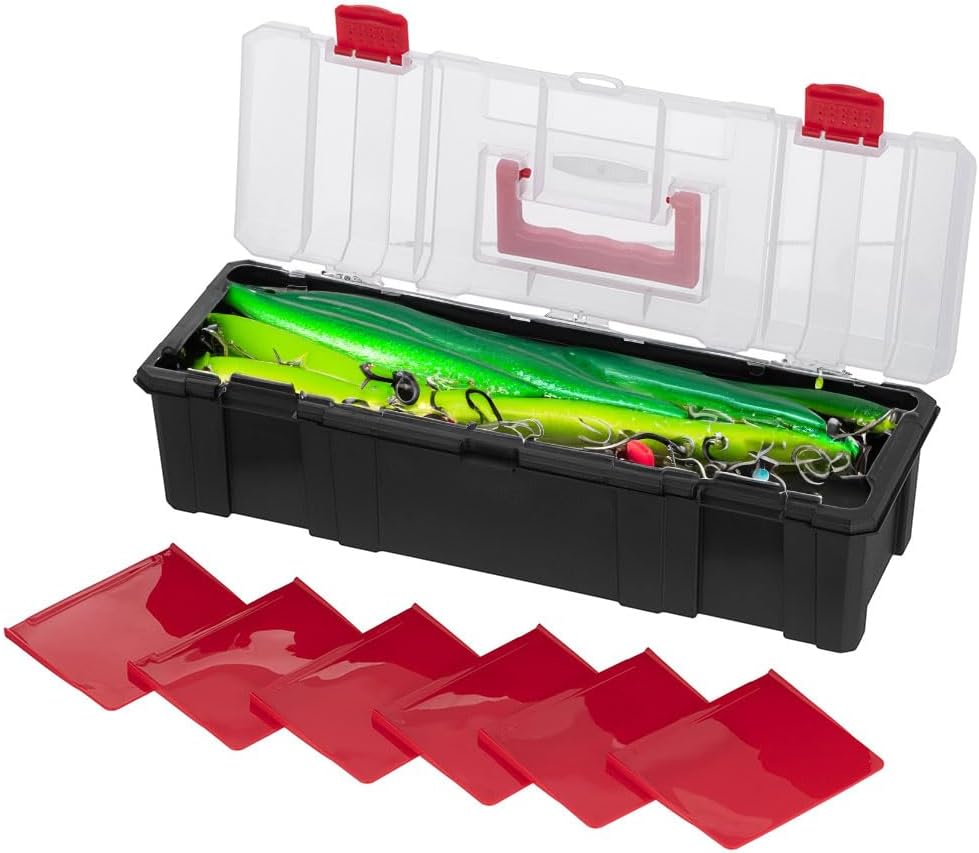INTERTOOL Small Parts Deep Toolbox with 6 Removeable Dividers | BX08-4043