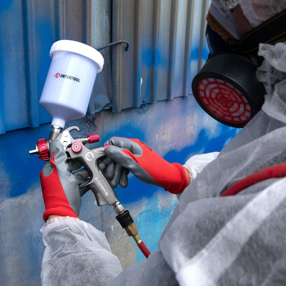 INTERTOOL LVLP Spray Gun | 1.3 mm Nozzle | Car & DIY Paint | PT08-0143