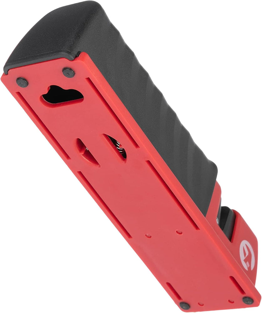 INTERTOOL Axe & Knife Sharpener - Ceramic Stone Grinding Wheel, Multipurpose Blade Tool, Fiberglass Case | HT08-0553