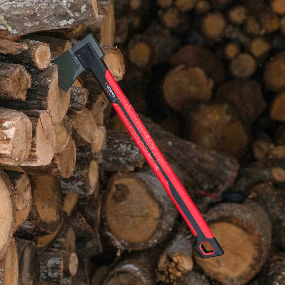 INTERTOOL 24" Mid-Size Chopping Axe, 3 lbs, STORM | HT08-0293