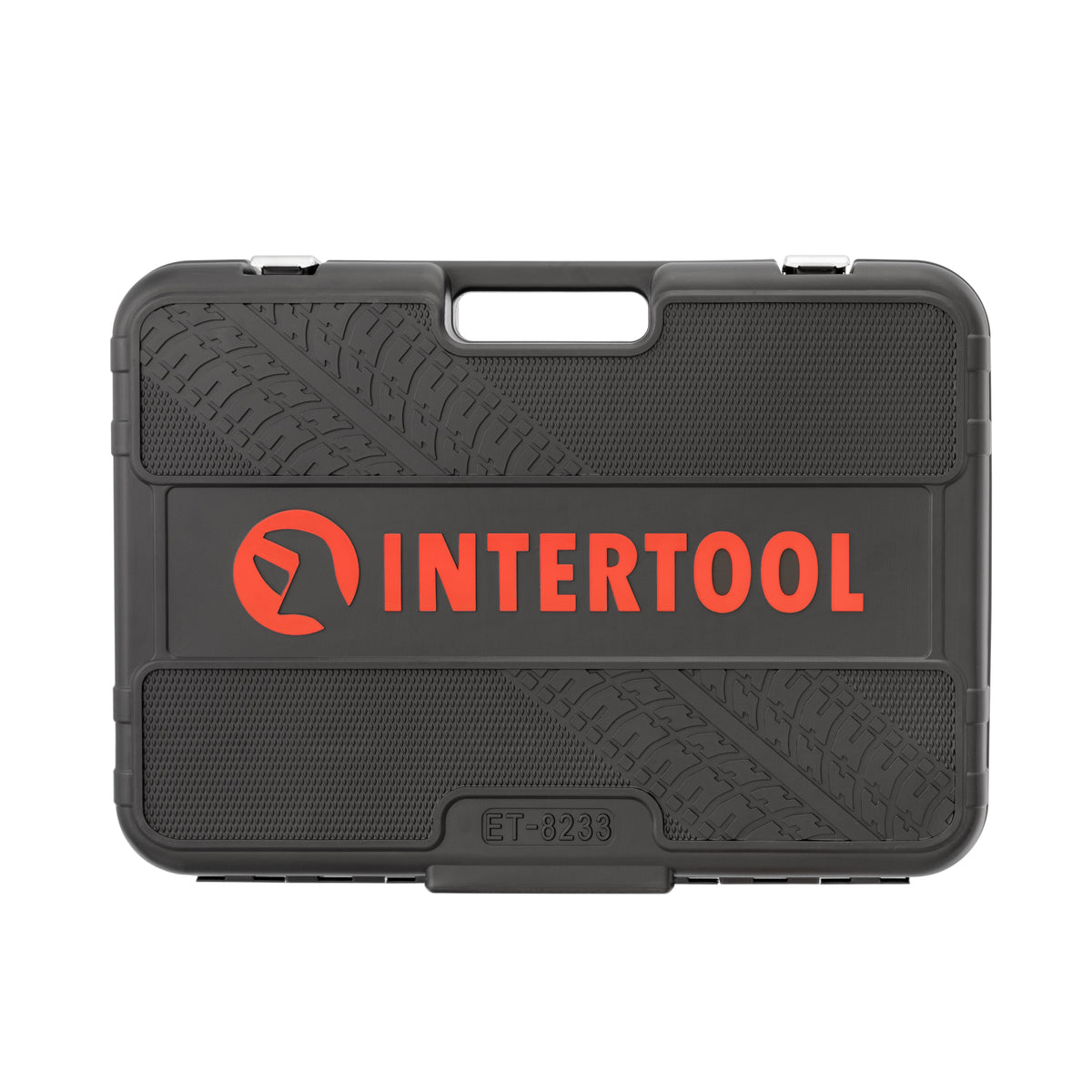 INTERTOOL 1/4", 3/8", 1/2" Drive, Mechanics Tool Set, Sae, Metric, 233 pcs | ET08-8233