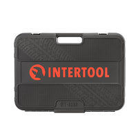 INTERTOOL 1/4", 3/8", 1/2" Drive, Mechanics Tool Set, Sae, Metric, 233 pcs | ET08-8233