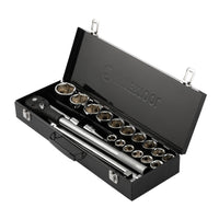 INTERTOOL 3/4" Drive Socket Set, Metric, 21 pcs | ET08-8321