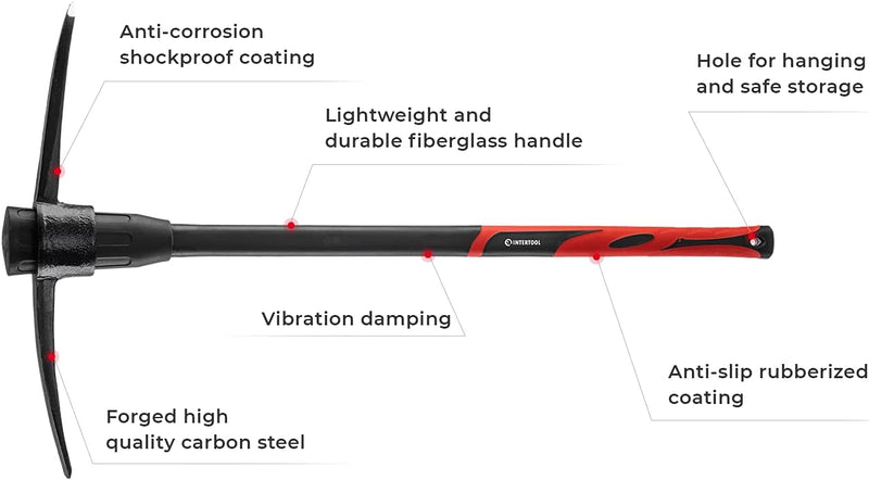 INTERTOOL 36” Pick Axe | HT08-0305