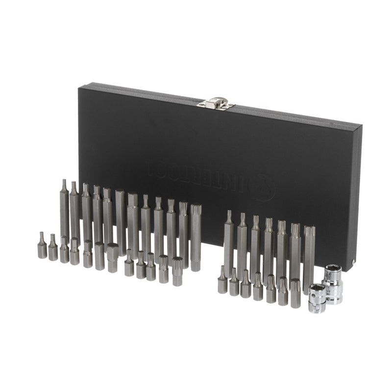INTERTOOL 40-Piece Bit Socket Set, 3/8" & 1/2" Drive | ET08-8040