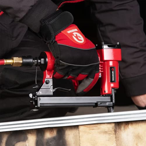 Grapadora neumática calibre 21 INTERTOOL, 8016, corona de 1/2" | PT08-1610