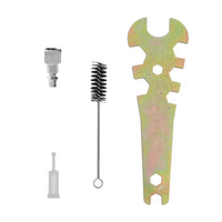 INTERTOOL Touch Up HVLP Paint Spray Gun - 1.0 mm Air Cap, Automotive Precision Detail Repair, 250 cc Plastic Cup, High-Performance Black M-Diamond Serie  | PT08-0171