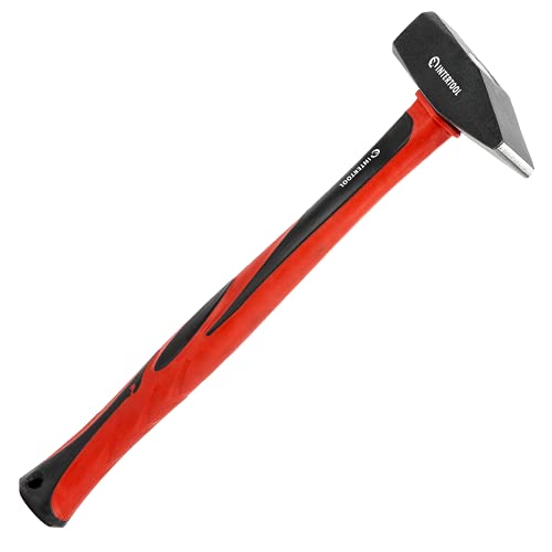 INTERTOOL Cross Peen Hammer, 1.8 lbs. / 28 oz., 14" Fiberglass Handle | HT08-0208