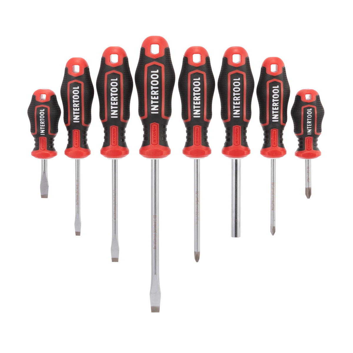 INTERTOOL 36 pcs Screwdriver Set, Precision, Bit Set, Organizer Stand | VT08-3443