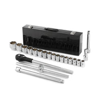 INTERTOOL 3/4" Drive Socket Set, Metric, 21 pcs | ET08-8321