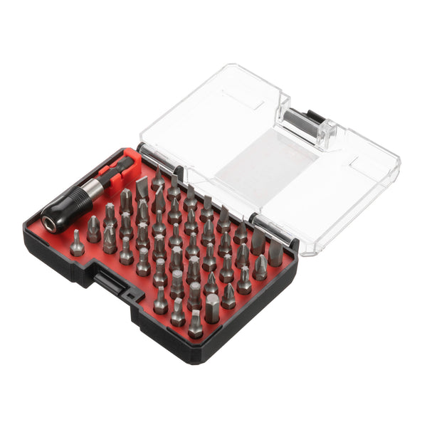 INTERTOOL 45 pcs Chrome Vanadium Steel Screwdriver Bit Set | VT08-3373