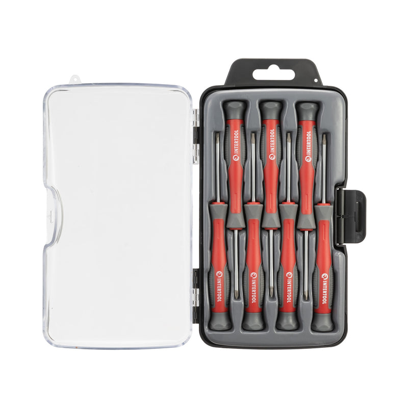 INTERTOOL Precision Screwdriver Set 7pcs, Phillips & Slotted | VT08-3347