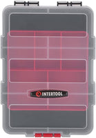 INTERTOOL Small Parts Organizer Box with Removeable Tray | BX08-4041