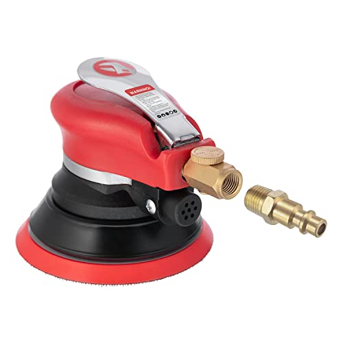INTERTOOL Pneumatic Random Orbital Sander, 5-inch, Dual Action | PT08-1006
