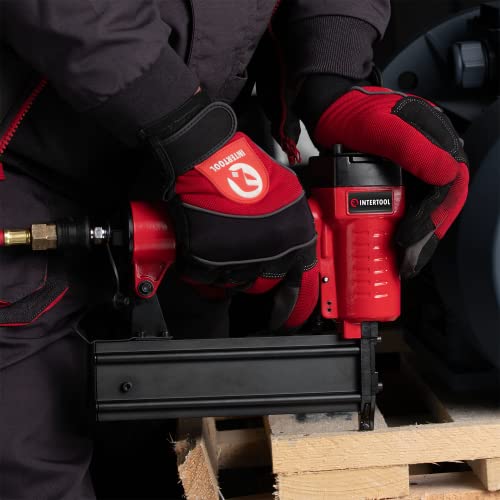 Clavadora neumática de calibre 18 INTERTOOL, clavos de hasta 2" | PT08-1603