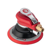 Lijadora orbital aleatoria neumática INTERTOOL, 6 pulgadas, doble acción, preparada para aspiración | PT08-1007