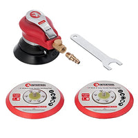 Lijadora orbital aleatoria neumática INTERTOOL, 5 pulgadas, doble acción | PT08-1006