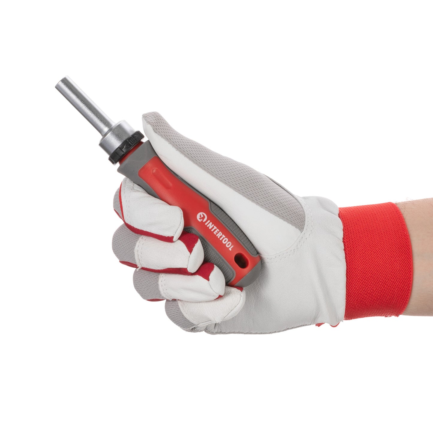 INTERTOOL 31 pcs Ratchet Multi-Bit Screwdriver, Attachable Storage Case | VT08-3374