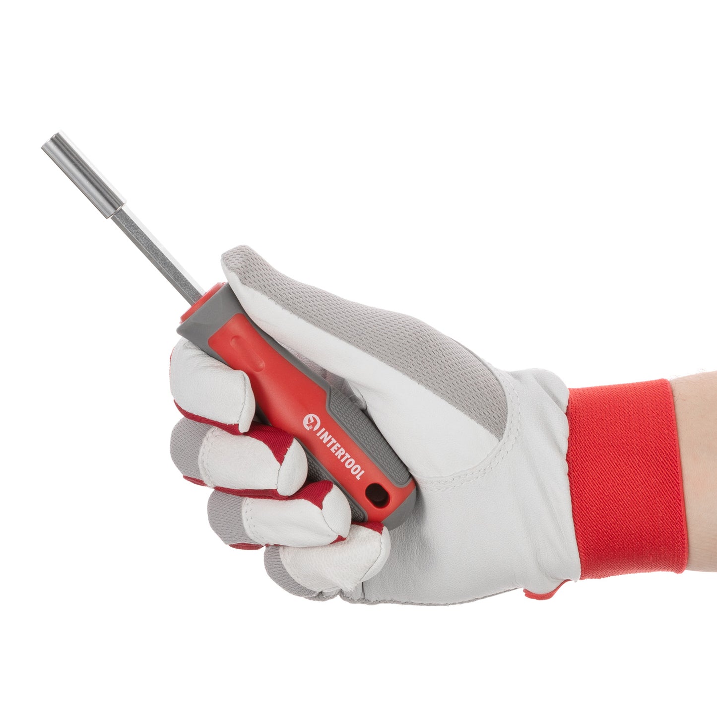 INTERTOOL 37 pcs Multi-Bit Screwdriver, Attachable Storage Case | VT08-3375