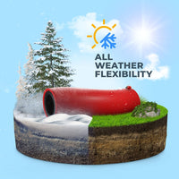 INTERTOOL 3/8” x 25 ft. Hybrid Air Hose | PT08-1781