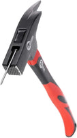 INTERTOOL Carpenter’s Roofing Hammer, 21 oz., 13" Fiberglass Handle | HT08-0230