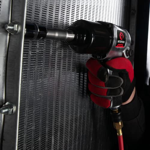 Llave de impacto neumática INTERTOOL de 1/2", yunque extendido de 3", 425 ft/lbs | PT08-1103