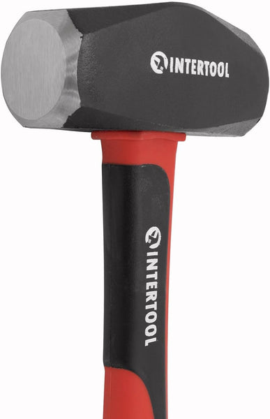 INTERTOOL 3 lb Drilling Hammer | 12” Fiberglass Handle | HT08-0246