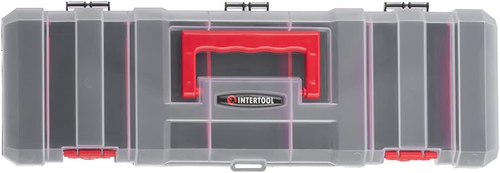 INTERTOOL Small Parts Toolbox with 6 Removeable Dividers | BX08-4042