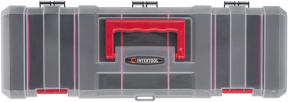 INTERTOOL Small Parts Deep Toolbox with 6 Removeable Dividers | BX08-4043