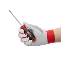 INTERTOOL 4 pcs Screwdriver Set, Phillips & Slotted, Wall Mount Rack | VT08-3434