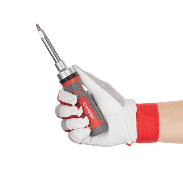 INTERTOOL 19 in 1 Ratchet Multi-Bit Screwdriver | VT08-3376