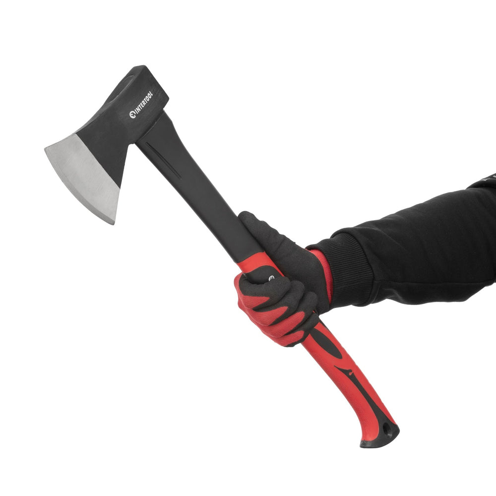 Hacha INTERTOOL de 24” | Hacha para cortar y partir madera | HT-0263