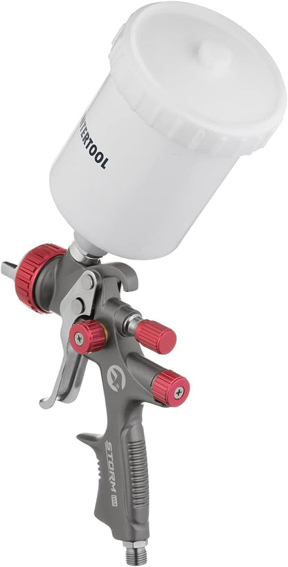 INTERTOOL LVLP Spray Gun - 1.4 mm Nozzle, 600 cc Cup, Easy to Use & Clean, Ideal for Car Paint and DIY Projects | PT08-0144