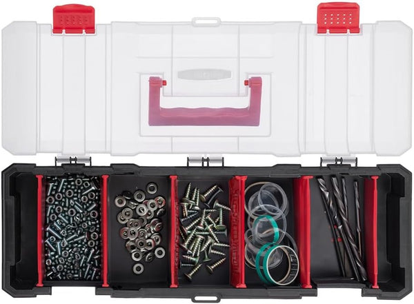 INTERTOOL Small Parts Toolbox with 6 Removeable Dividers | BX08-4042