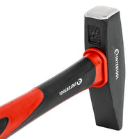 INTERTOOL Cross Peen Hammer, 1 lb., 13" Fiberglass Handle | HT08-0205