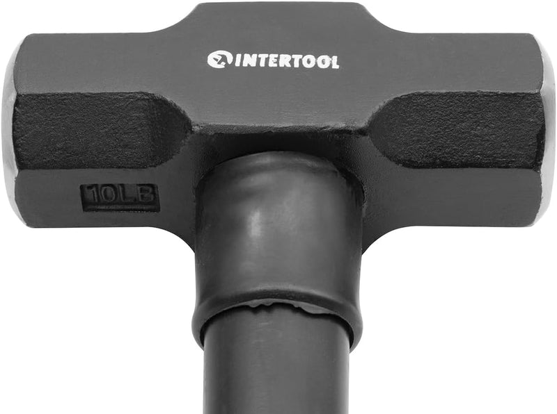 INTERTOOL Кувалда 10 фунтов Рукоятка из Стекловолокна | HT08-0245
