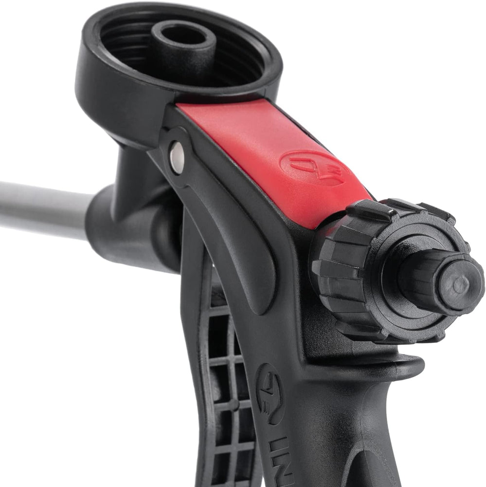 Pistola de espuma en aerosol INTERTOOL, sellador aislante, cuerpo de plástico liviano, control de flujo avanzado | PT08-0608 