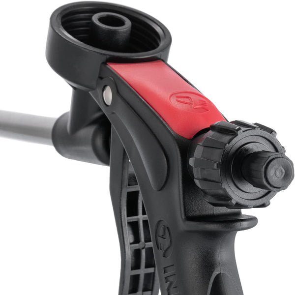 Pistola de espuma en aerosol INTERTOOL, sellador aislante, cuerpo de plástico liviano, control de flujo avanzado | PT08-0608 