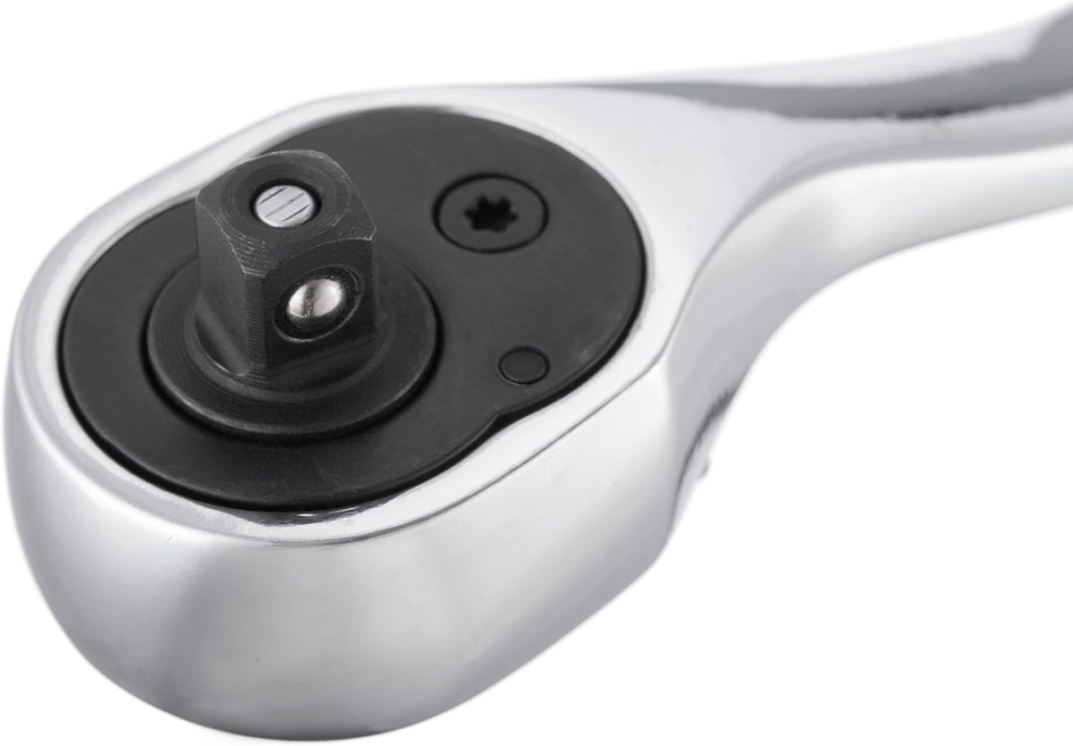 INTERTOOL 1/4" Drive Ratchet, 72-Teeth, Offset, 6" | ET08-8001