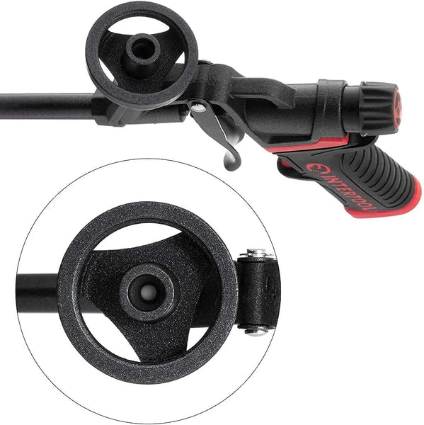 Pistola de espuma en aerosol INTERTOOL, aislante de sellador, revestimiento completo de teflón y mango profesional | PT08-0610