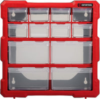 INTERTOOL 12-Compartment Small Storage Organizer | BX08-4024