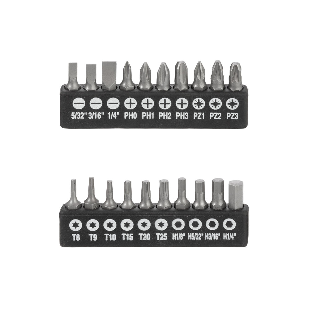 INTERTOOL 27-Piece Magnetic Screwdriver Set in Plastic Case| VT08-3351