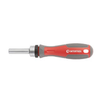INTERTOOL 31 pcs Ratchet Multi-Bit Screwdriver, Attachable Storage Case | VT08-3374